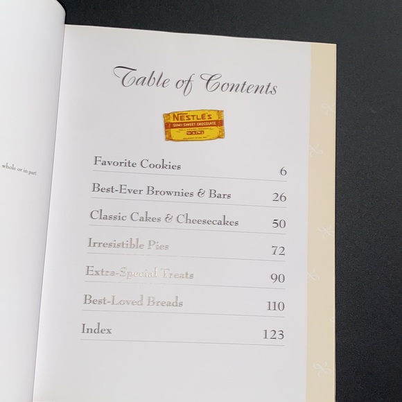 BRAND NEW Nestle Classic Recipes Hardcover Cookbook - Picture 2 of 4
